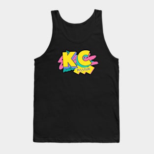 Kansas City, Missouri Retro 90s Logo Tank Top